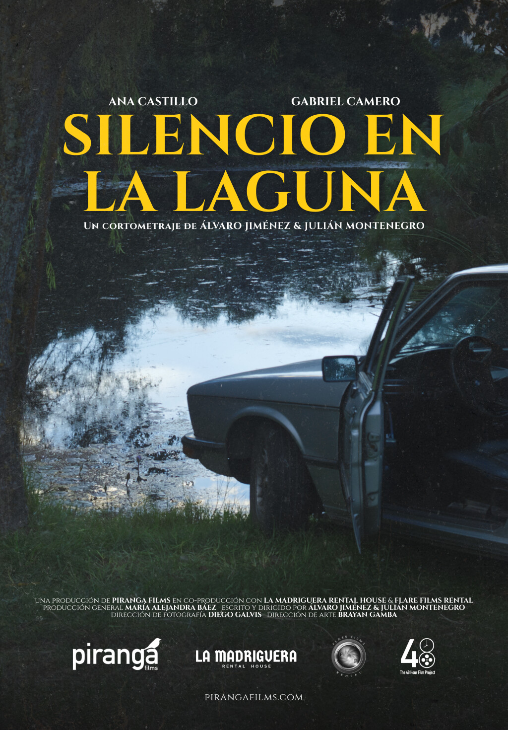Filmposter for Silencio en la laguna